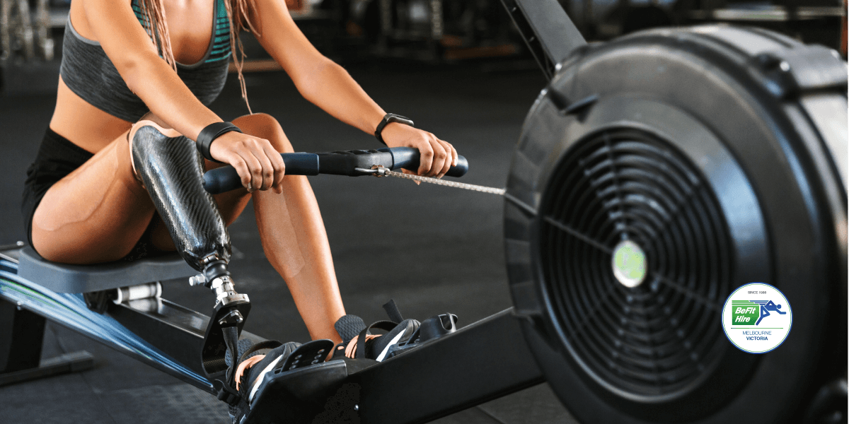 Exercising with a disability | Rowing Machine BeFit Hire