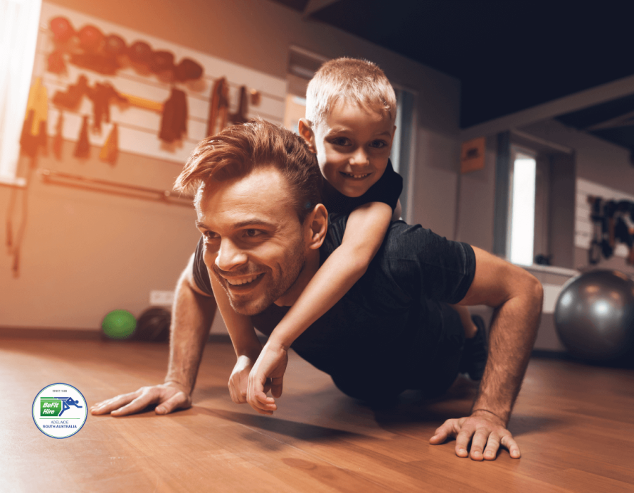 Exercise when you have young kids | BeFit Hire Adelaide